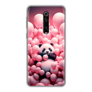 Силиконовый чехол на Xiaomi Mi 9T с принтом Панда