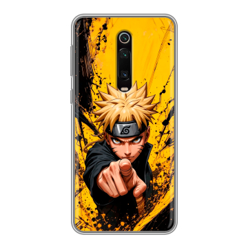 Силиконовый чехол на Xiaomi Mi 9T с принтом Naruto Наруто