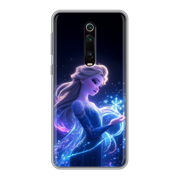 Силиконовый чехол на Xiaomi Mi 9T с принтом Холодное сердце Frozen