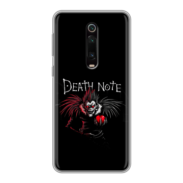 Силиконовый чехол на Xiaomi Mi 9T с принтом Death note Тетрадь смерти