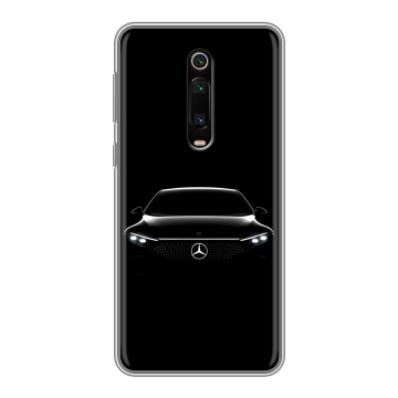 Силиконовый чехол на Xiaomi Mi 9T с принтом Mercedes Мерседес Силиконовый чехол на Xiaomi Mi 9T с принтом Mercedes Мерседес