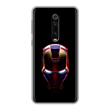 Силиконовый чехол на Xiaomi Mi 9T с принтом IronMan Железный человек