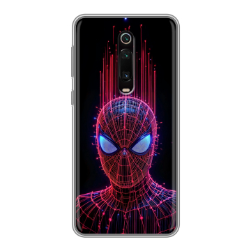 Силиконовый чехол на Xiaomi Mi 9T с принтом Spiderman Человек паук