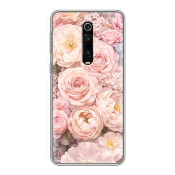 Силиконовый чехол на Xiaomi Mi 9T с принтом женский