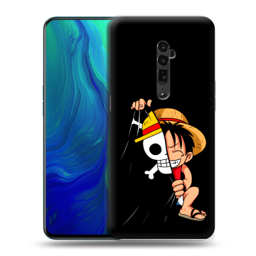 Пластиковый чехол на OPPO Reno 10x Zoom с принтом One Piece Ван Пис