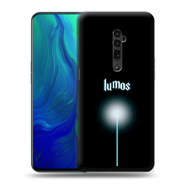 Пластиковый чехол на OPPO Reno 10x Zoom с принтом Harry Potter Гарри Поттер