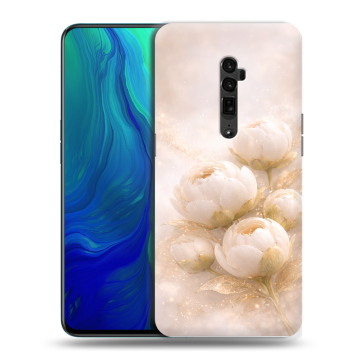 Пластиковый чехол на OPPO Reno 10x Zoom с принтом женский