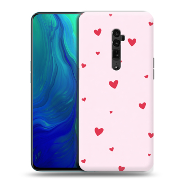 Пластиковый чехол на OPPO Reno 10x Zoom с принтом для девочек