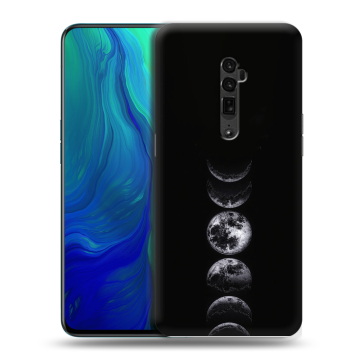 Пластиковый чехол на OPPO Reno 10x Zoom с принтом женский