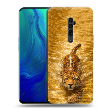 Пластиковый чехол на OPPO Reno 10x Zoom с принтом женский