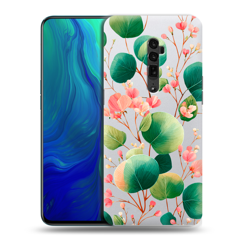 Пластиковый чехол на OPPO Reno 10x Zoom с принтом женский Пластиковый чехол на OPPO Reno 10x Zoom с принтом женский