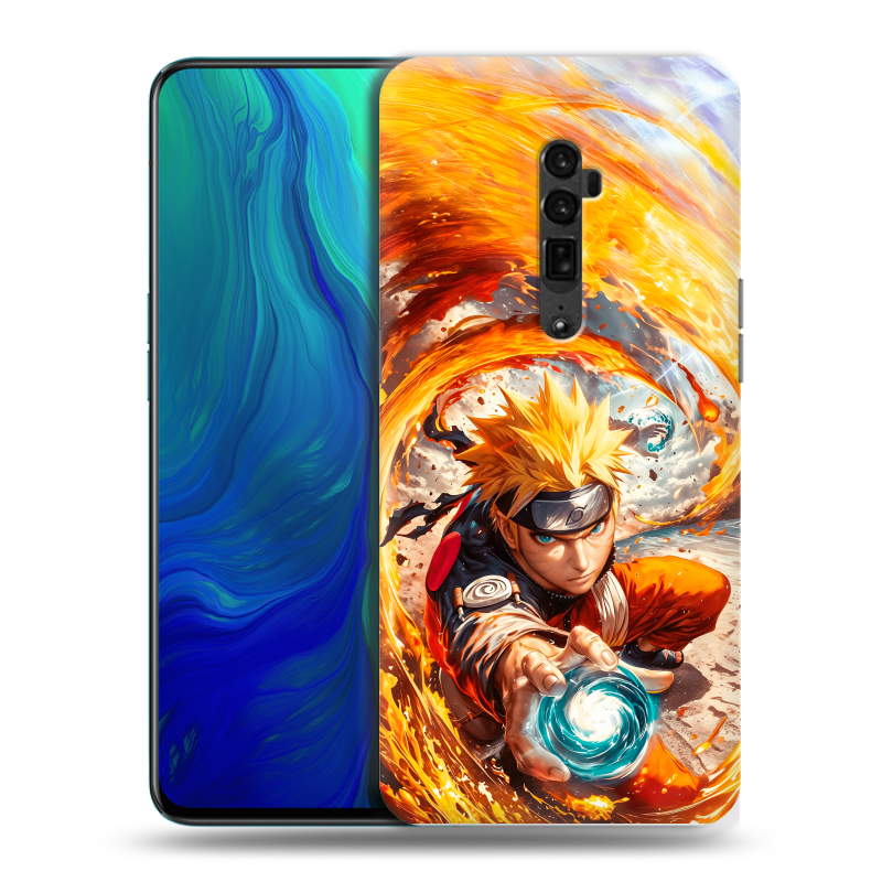 Пластиковый чехол на OPPO Reno 10x Zoom с принтом Аниме Наруто Naruto Пластиковый чехол на OPPO Reno 10x Zoom с принтом Аниме Наруто Naruto