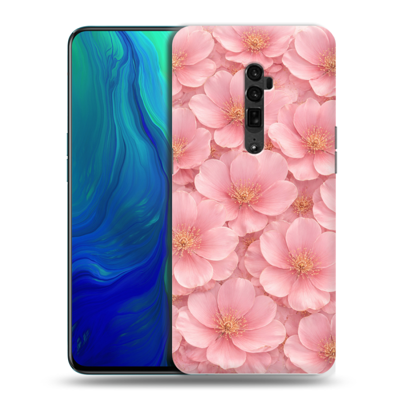 Пластиковый чехол на OPPO Reno 10x Zoom с принтом женский Пластиковый чехол на OPPO Reno 10x Zoom с принтом женский