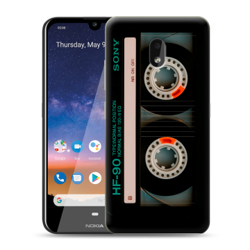 Силиконовый чехол на Nokia 2.2 с принтом Кассета Силиконовый чехол на Nokia 2.2 с принтом Кассета