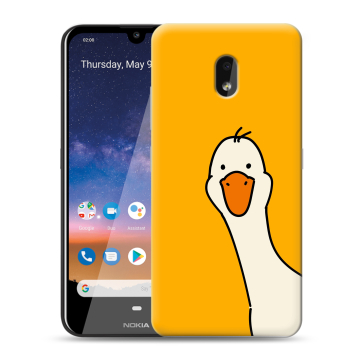 Силиконовый чехол на Nokia 2.2 с принтом Утка Силиконовый чехол на Nokia 2.2 с принтом Утка