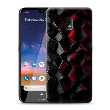 Силиконовый чехол на Nokia 2.2 с принтом Абстракция Силиконовый чехол на Nokia 2.2 с принтом Абстракция