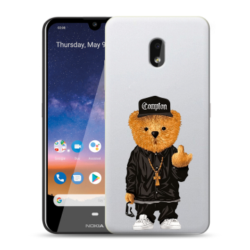 Силиконовый чехол на Nokia 2.2 с принтом Плюшевый медведь Силиконовый чехол на Nokia 2.2 с принтом Плюшевый медведь