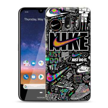 Силиконовый чехол на Nokia 2.2 с принтом Найк Силиконовый чехол на Nokia 2.2 с принтом Найк