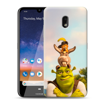 Силиконовый чехол на Nokia 2.2 с принтом Шрек Shrek