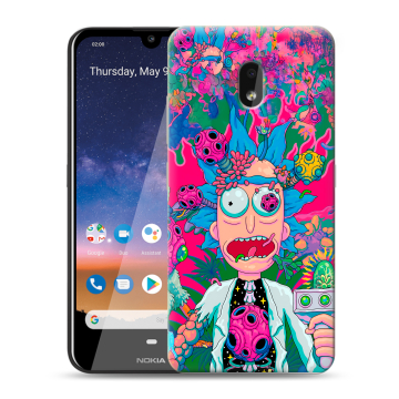 Силиконовый чехол на Nokia 2.2 с принтом Рик и Морти Rick Morty Силиконовый чехол на Nokia 2.2 с принтом Рик и Морти Rick Morty