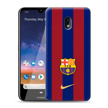 Силиконовый чехол на Nokia 2.2 с принтом Барселона Barcelona Силиконовый чехол на Nokia 2.2 с принтом Барселона Barcelona