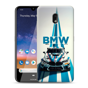 Силиконовый чехол на Nokia 2.2 с принтом БМВ BMW Силиконовый чехол на Nokia 2.2 с принтом БМВ BMW