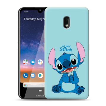 Силиконовый чехол на Nokia 2.2 с принтом Лило и Стич
