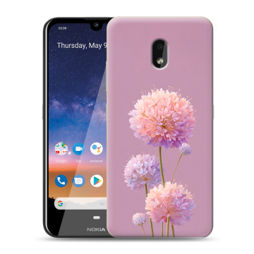 Силиконовый чехол на Nokia 2.2 с принтом Цветы