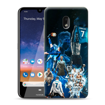 Силиконовый чехол на Nokia 2.2 с принтом Реал Роналдо Силиконовый чехол на Nokia 2.2 с принтом Реал Роналдо