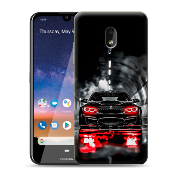 Силиконовый чехол на Nokia 2.2 с принтом BMW БМВ Силиконовый чехол на Nokia 2.2 с принтом BMW БМВ