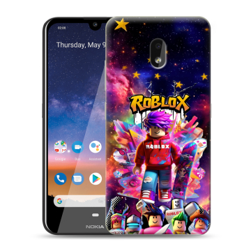 Силиконовый чехол на Nokia 2.2 с принтом Roblox Роблокс Силиконовый чехол на Nokia 2.2 с принтом Roblox Роблокс