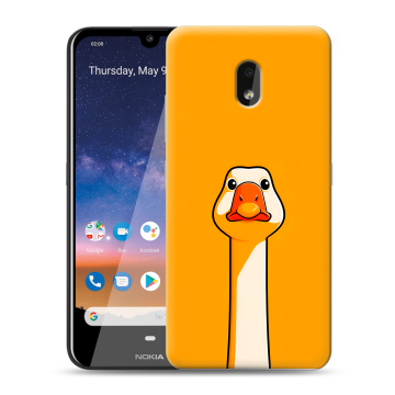 Силиконовый чехол на Nokia 2.2 с принтом Смешная утка