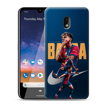 Силиконовый чехол на Nokia 2.2 с принтом Барселона Barca Yamal Силиконовый чехол на Nokia 2.2 с принтом Барселона Barca Yamal