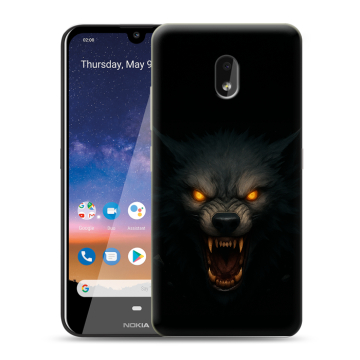 Силиконовый чехол на Nokia 2.2 с принтом Волк