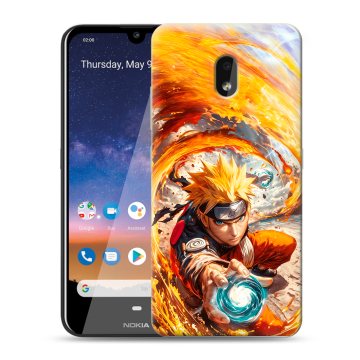 Силиконовый чехол на Nokia 2.2 с принтом Аниме Наруто Naruto