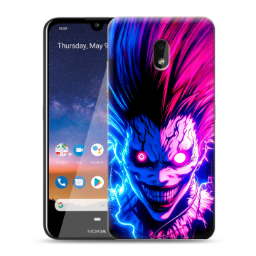 Силиконовый чехол на Nokia 2.2 с принтом Death note Тетрадь смерти