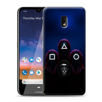 Силиконовый чехол на Nokia 2.2 с принтом Игра Кальмара