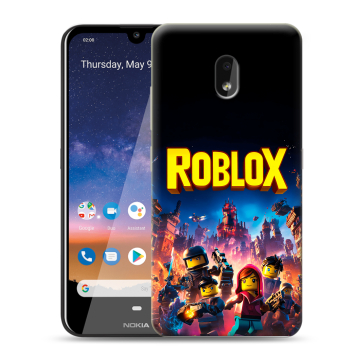 Силиконовый чехол на Nokia 2.2 с принтом Roblox Роблокс Силиконовый чехол на Nokia 2.2 с принтом Roblox Роблокс
