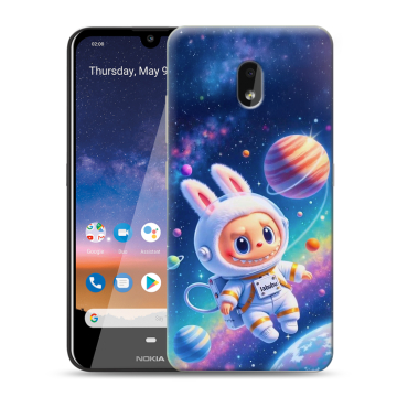 Силиконовый чехол на Nokia 2.2 с принтом Labubu Лабубу Силиконовый чехол на Nokia 2.2 с принтом Labubu Лабубу