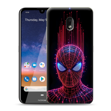 Силиконовый чехол на Nokia 2.2 с принтом Spiderman Человек паук Силиконовый чехол на Nokia 2.2 с принтом Spiderman Человек паук