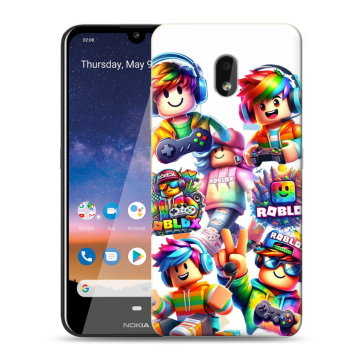 Силиконовый чехол на Nokia 2.2 с принтом Roblox Роблокс Силиконовый чехол на Nokia 2.2 с принтом Roblox Роблокс