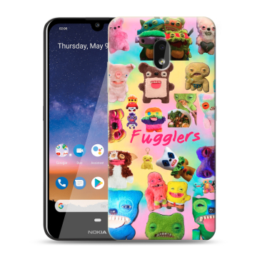 Силиконовый чехол на Nokia 2.2 с принтом Флагер Fuggler