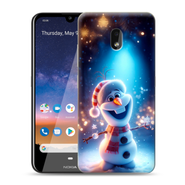 Силиконовый чехол на Nokia 2.2 с принтом Новый год