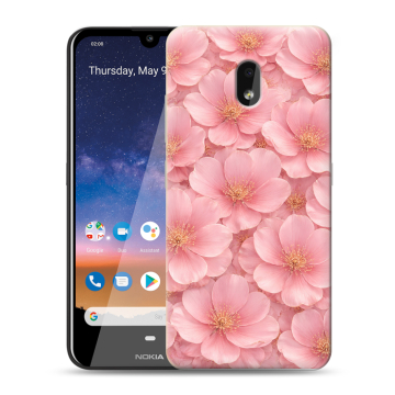 Силиконовый чехол на Nokia 2.2 с принтом женский