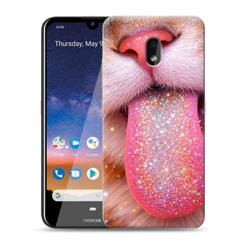 Силиконовый чехол на Nokia 2.2 с принтом для девочек Силиконовый чехол на Nokia 2.2 с принтом для девочек