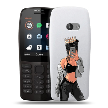 Силиконовый чехол на Nokia 210 с принтом Женские принты Силиконовый чехол на Nokia 210 с принтом Женские принты