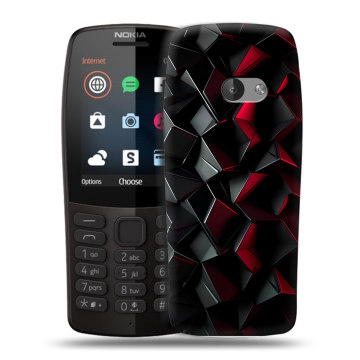 Силиконовый чехол на Nokia 210 с принтом Абстракция Силиконовый чехол на Nokia 210 с принтом Абстракция