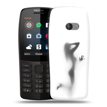 Силиконовый чехол на Nokia 210 с принтом Силуэт Силиконовый чехол на Nokia 210 с принтом Силуэт
