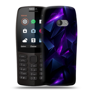 Силиконовый чехол на Nokia 210 с принтом Абстракиция Силиконовый чехол на Nokia 210 с принтом Абстракиция