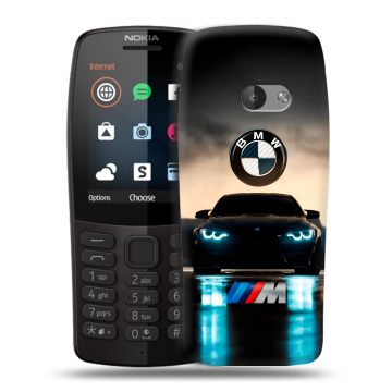 Силиконовый чехол на Nokia 210 с принтом БМВ BMW Силиконовый чехол на Nokia 210 с принтом БМВ BMW